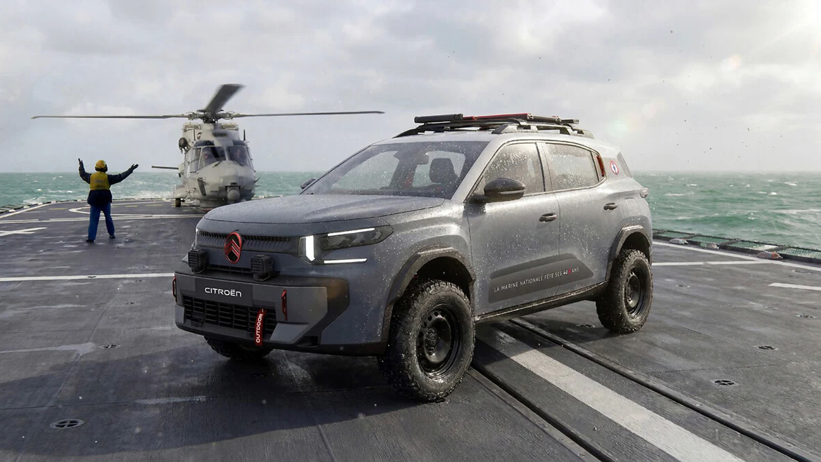Η Citroen ετοίμασε νέο C3 Aircross για το πολεμικό ναυτικό 